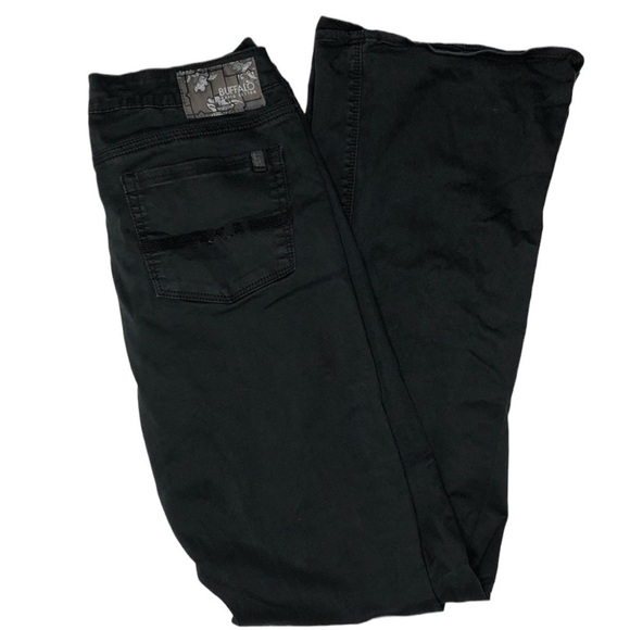 Buffalo David Bitton black Farrah flare pant, 29 - Picture 1 of 8